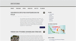 Desktop Screenshot of dokterternak.com